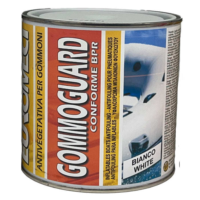 Anifouling Paint for PVC & Hypalon Inflatable Boat Tubes - Gommoguard 750ml